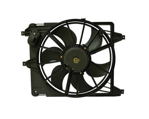 Ventilador elétrico de esfriamento montado (motor + roda de aletas) Renault Fluence L3