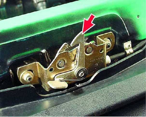 Fecho da capota Volkswagen Golf 6 5K1