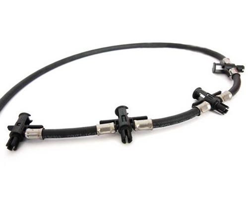 16116772292 BMW Tubo de combustível, inverso desde os injetores