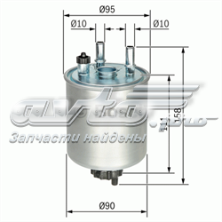 Filtro de combustível F026402082 Bosch