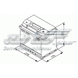 Compre 6001547711 Renault (RVI) Bateria recarregável (PILHA)