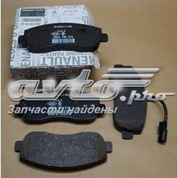 410604386R Renault (RVI) Sapatas do freio dianteiras de disco