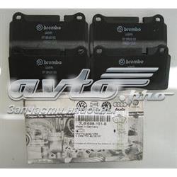 7L6698151E VAG Sapatas do freio dianteiras de disco