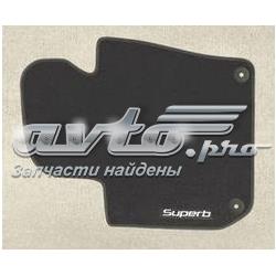 3T1061420 VAG Tapetes dianteiros + traseiros, kit
