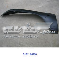  Pára-lama dianteiro esquerdo SsangYong Korando SUV (KJ) (1996 - 2006) 