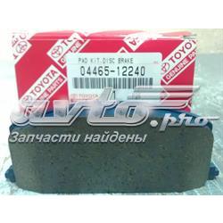 0446512240 Toyota Sapatas do freio dianteiras de disco