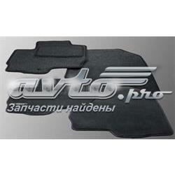 Tapetes dianteiros + traseiros, kit para Mitsubishi Colt VI Z3A