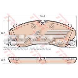99135194802 Porsche Sapatas do freio dianteiras de disco