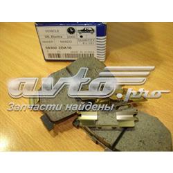 583022DA10 Hyundai/Kia Sapatas do freio traseiras de disco