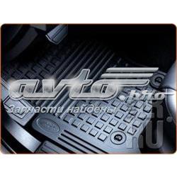Tapetes dianteiros + traseiros, kit para Land Rover Discovery III LR3