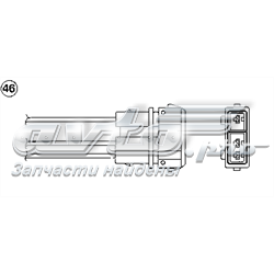 Compre 215 NGK Sonda lambda, sensor de oxigênio até o catalisador