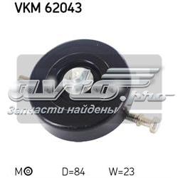 Rolo parasita da correia de transmissão SKF VKM62043