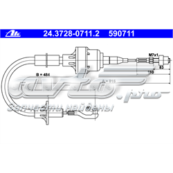 Compre 5882 Mapco Cabo de embraiagem