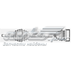 Semieixo (acionador) dianteiro VAG 95534903811