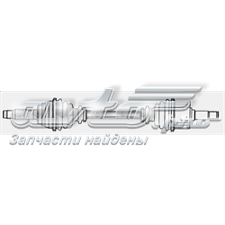 Compre 24460 GKN-Spidan Semieixo (acionador) dianteiro esquerdo
