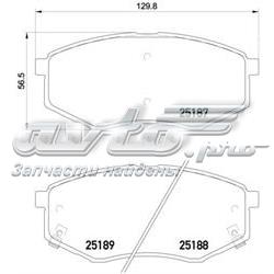 Sapatas do freio dianteiras de disco Brembo P30055 preço, a partir de 36,61 USD