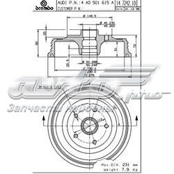  VAG 4A0501615B