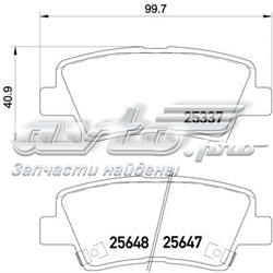 Compre 583022TA60 Hyundai/Kia Sapatas do freio traseiras de disco