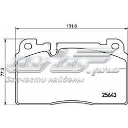 Sapatas do freio dianteiras de disco Brembo P85133 preço, a partir de 56,90 USD