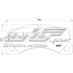Sapatas do freio dianteiras de disco Brembo P65021 preço, a partir de 70,20 USD