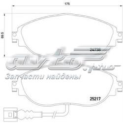 Sapatas do freio dianteiras de disco Brembo P85131 preço, a partir de 43,52 USD