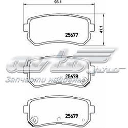 Sapatas do freio traseiras de disco Brembo P30068 preço, a partir de 22,26 USD