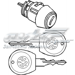 Compre Trinco de fecho de ignição Volkswagen Polo 2