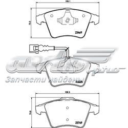 Sapatas do freio dianteiras de disco VALEO 302287 preço, a partir de 68,22 USD