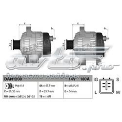 Gerador DAN1208 Denso