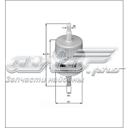 KL18 Mahle Original Filtro de combustível