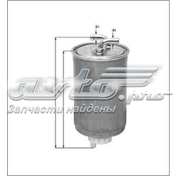 KL43 Mahle Original Filtro de combustível