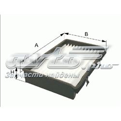 K1163 Filtron Filtro de salão