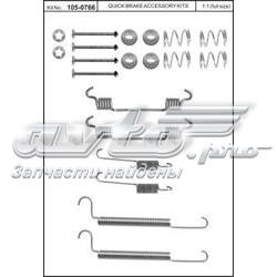 1050766 Quick Brake Kit de montagem das sapatas traseiras de tambor