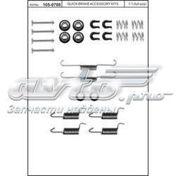 1050788 Quick Brake Kit de montagem das sapatas traseiras de tambor