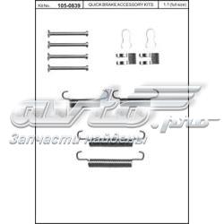 1050839 Quick Brake Kit de reparação dos freios traseiros