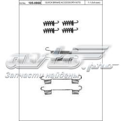 1050868 Quick Brake Kit de reparação das sapatas do freio