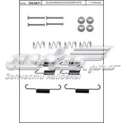 1050871 Quick Brake Kit de reparação dos freios traseiros
