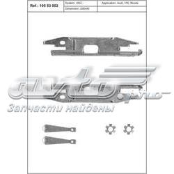 10553002 Quick Brake Mecanismo de aproximação (de auto-aproximação) das sapatas de tambor (kit de reparação levadiça)