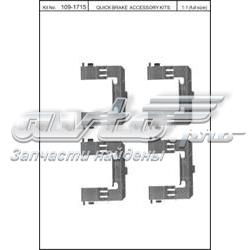 Kit de molas de fixação de sapatas de disco dianteiras 4432514 Ford
