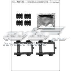 Kit de molas de fixação de sapatas de disco traseiras Mercedes 0004217391
