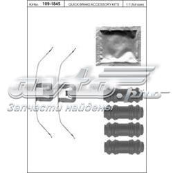 Kit de molas de fixação de sapatas de disco dianteiras Mercedes A0009934607