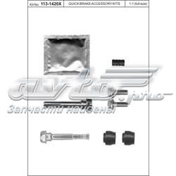 1131420X Quick Brake Kit de reparação de suporte do freio dianteiro