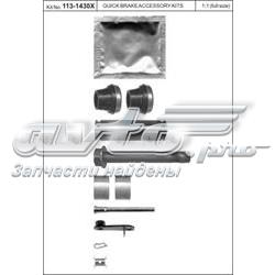 1131430X Quick Brake Kit de reparação de suporte do freio dianteiro