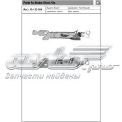 Mecanismo de aproximação (de auto-aproximação) das sapatas de tambor (kit de reparação levadiça) 7618935 Fiat/Alfa/Lancia
