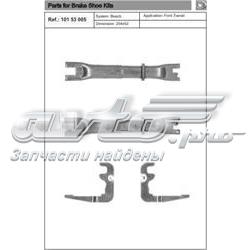 10153005 Quick Brake Mecanismo de aproximação (de auto-aproximação) das sapatas de tambor (kit de reparação levadiça)