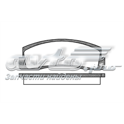 210300 Road House Sapatas do freio dianteiras de disco
