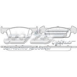 Sapatas do freio dianteiras de disco Renault (RVI) 8660005117 preço, a partir de 26,27 USD