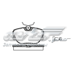 228000 Road House Sapatas do freio dianteiras de disco