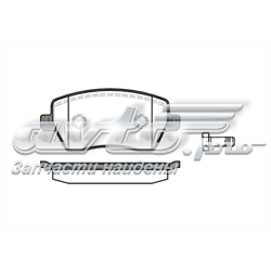 298700 Road House Sapatas do freio dianteiras de disco