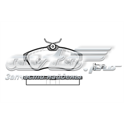 288000 Road House Sapatas do freio dianteiras de disco